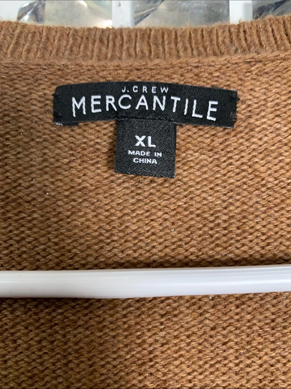 J. Crew Camel Brown Wrap Cardigan